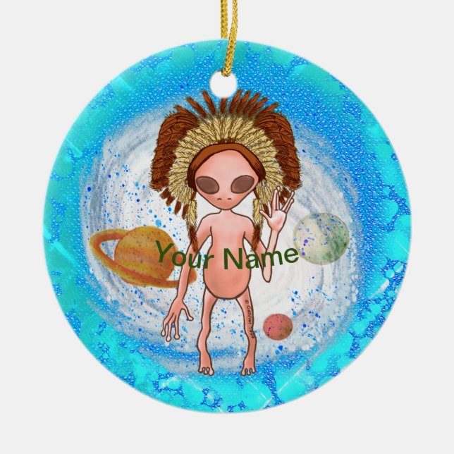 Indian Alien Ornament (Vorne)