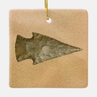 Indian Arrowhead Christmas Ornament