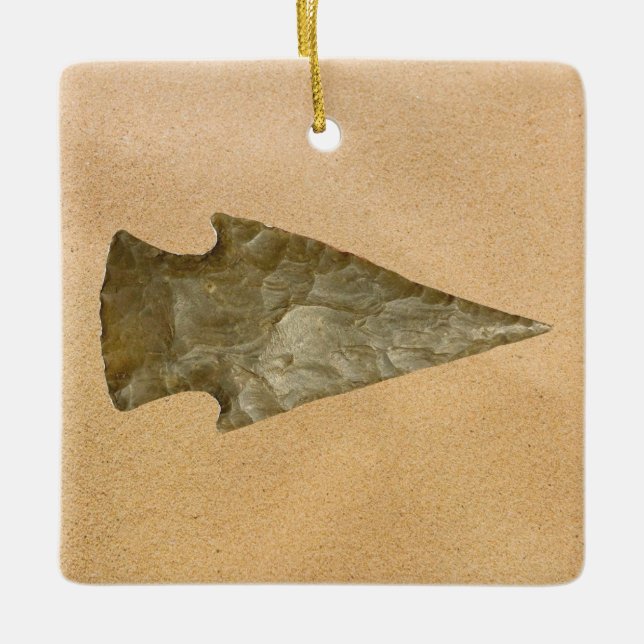 Indian Arrowhead Christmas Ornament (Vorderseite)