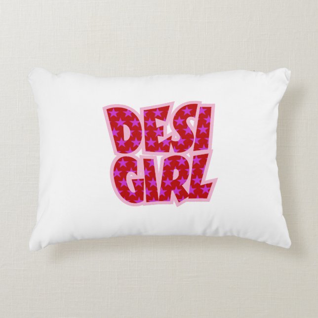 Indian Baby favors Baby Shower Geschenkideen Dekokissen (Vorderseite)