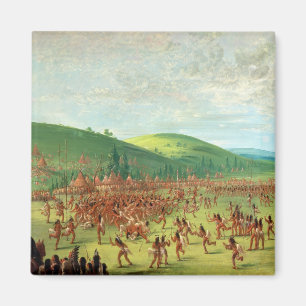 Indian Ball Game Magnet