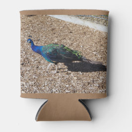Indian Blue Peafowl can cooler Dosenkühler
