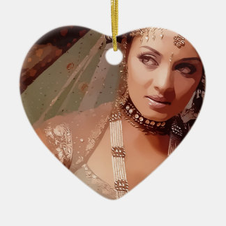 Indian bride keramik ornament