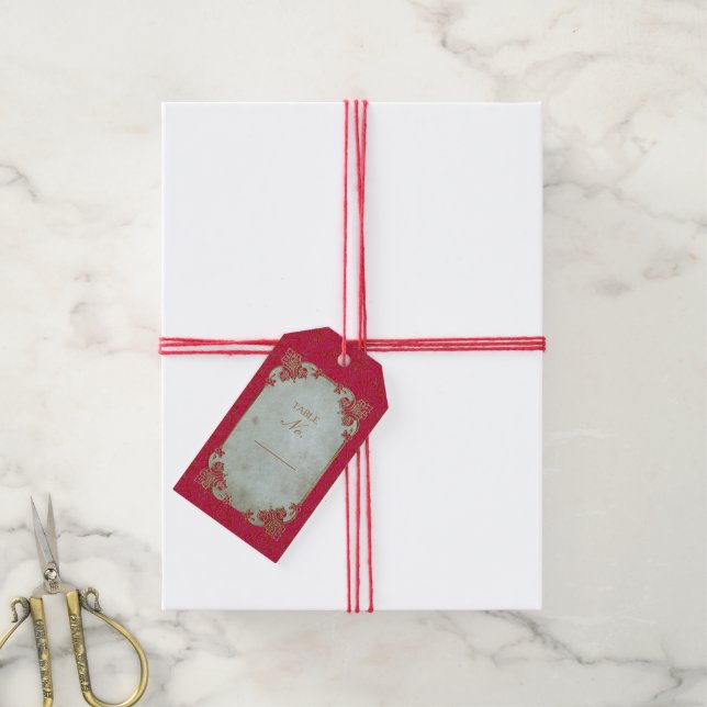 Indian Bridge - Geschenkmarke Geschenkanhänger (Mit Garn)