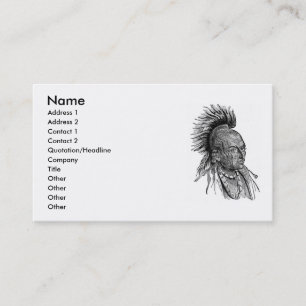 Indian Business Card Visitenkarte