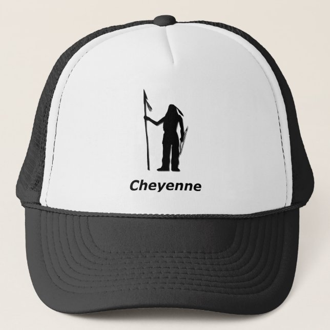 Indian Cheyenne Truckerkappe (Vorderseite)