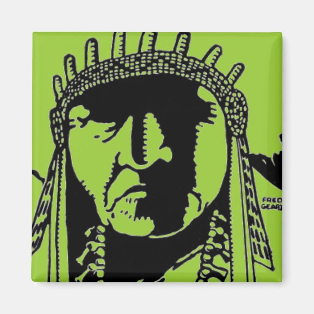 Indian Chief Magnet (Vorne)