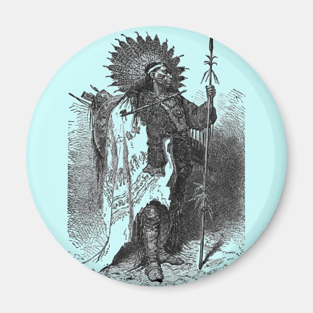 Indian Chief Magnet (Vorne)