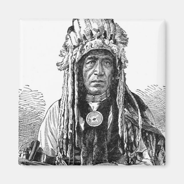 Indian Chief Magnet (Vorne)