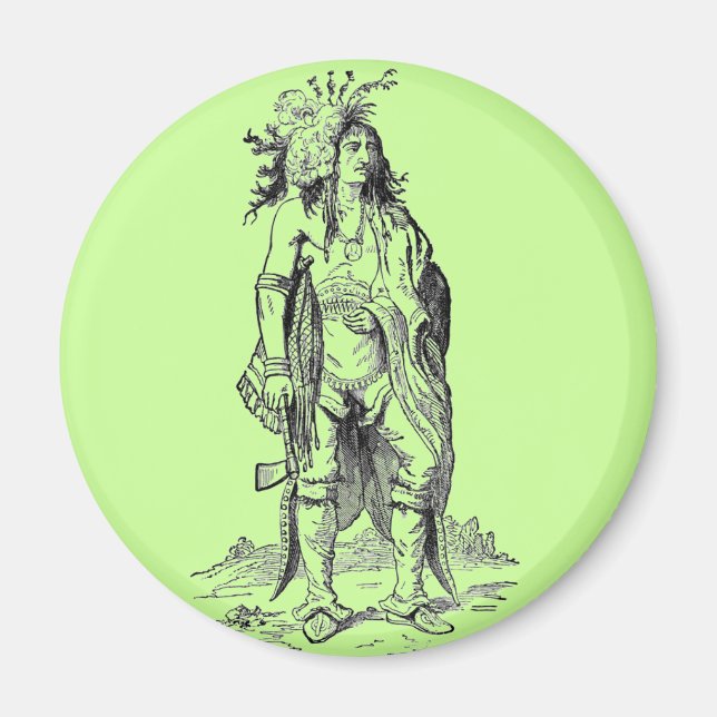 Indian Chief Magnet (Vorne)