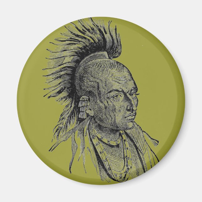 Indian Chief Magnet (Vorne)