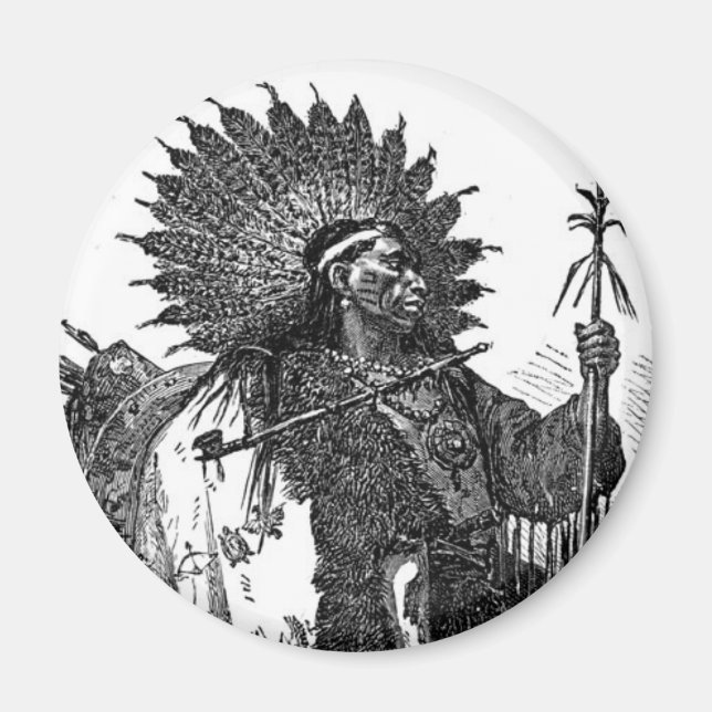 Indian Chief Magnet (Vorne)