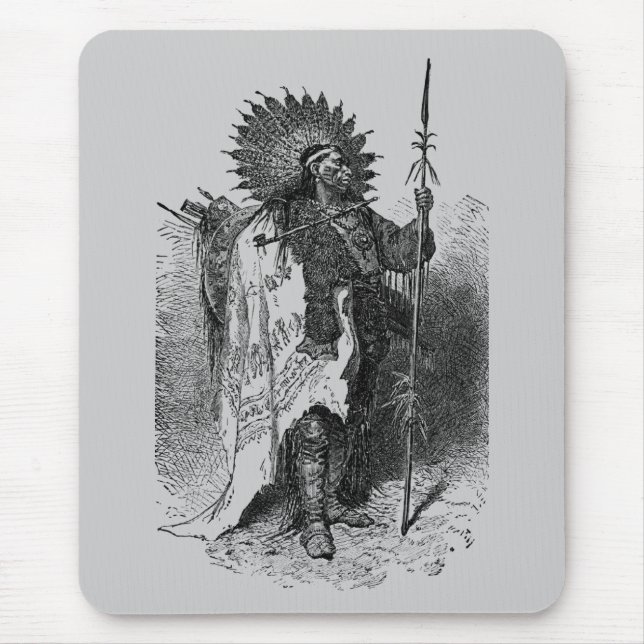 Indian Chief-Mauspad Mousepad (Vorne)