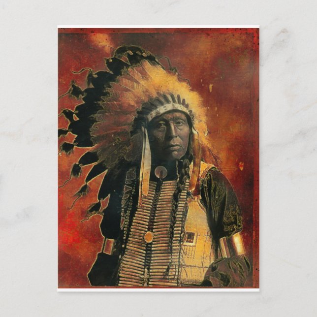 Indian_Chief Postkarte (Vorderseite)