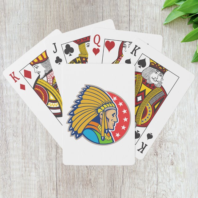 Indian Chief Spielkarten (Von Creator hochgeladen)