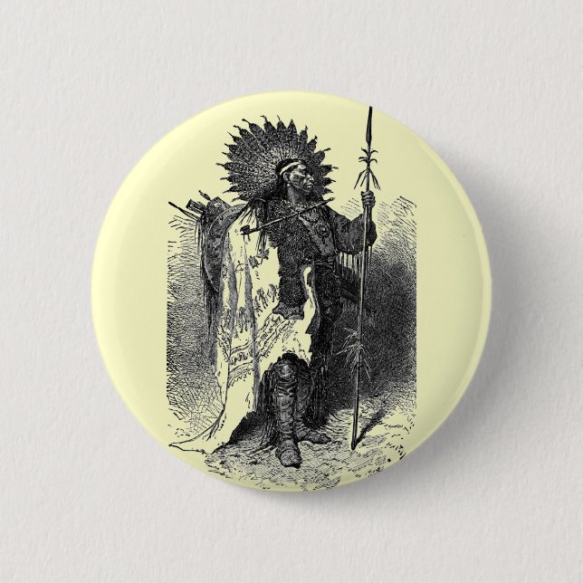Indian Chief-Taste Button (Vorderseite)