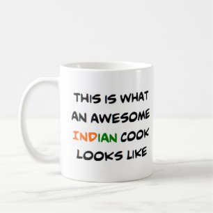 indian cook, awesome kaffeetasse
