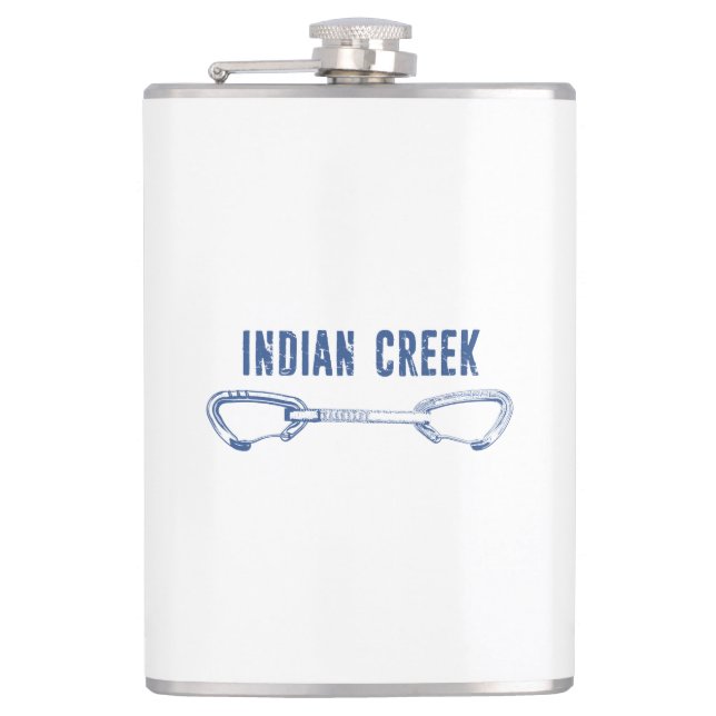 Indian Creek Climbing Quickdrag Flachmann (Vorderseite)