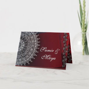 Indian Design Card Ankündigung