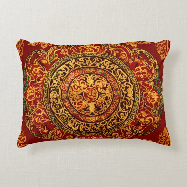 INDIAN DESIGNER PILLOWS DEKOKISSEN (Vorderseite)
