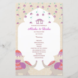Indian Elegance Hochzeitsprogramm