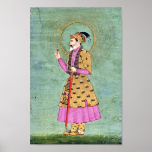 Indian Emperor Painting Poster