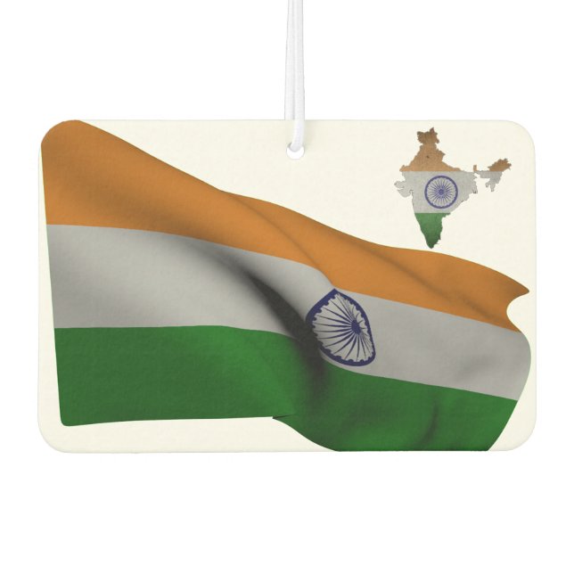Indian flag autolufterfrischer (Vorderseite)