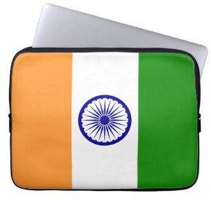 Indian Flag Electronics Bag Laptopschutzhülle