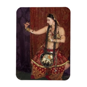 Indian Fusion Dancer Magnet