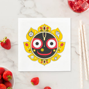 Indian God Of The Universe Napkins Serviette