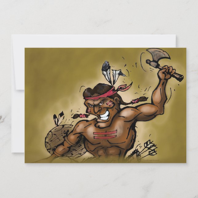 Indian Head Card (Vorderseite)