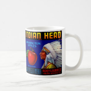 Indian Head Washington Äpfel Tasse