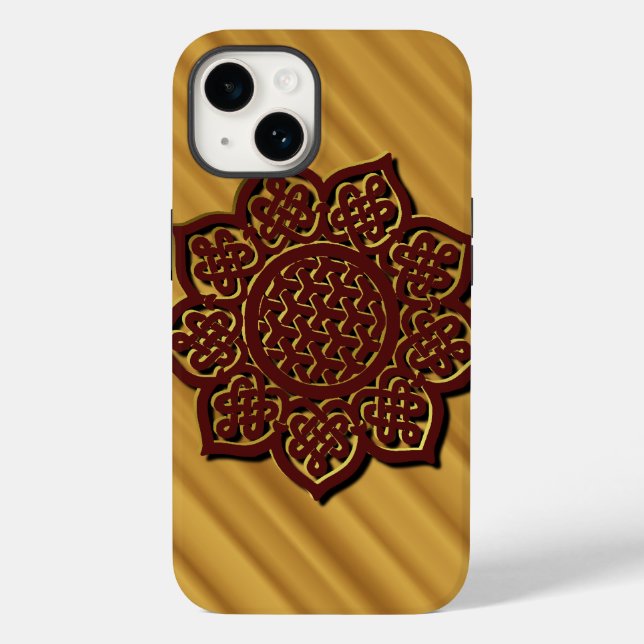 Indian Henna Case-Mate iPhone Hülle (Rückseite)