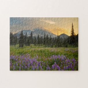 Indian Henrys Jagdgebiet bei Sonnenaufgang Puzzle