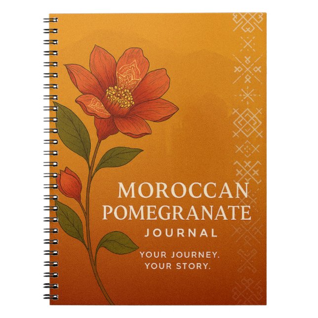 Indian Lotus Journal: Nature-Inspired Notebook for Notizblock (Vorderseite)