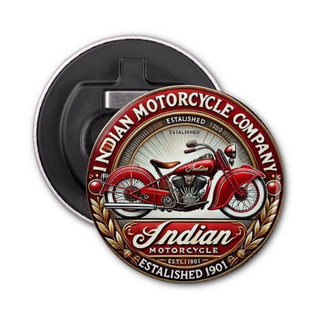 Indian Motorcycle Flaschenöffner (Vorderseite)