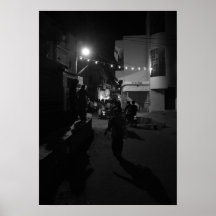 Indian Night Street Scene - Urban Fotografy