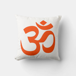 Indian Om Symbol Kissen