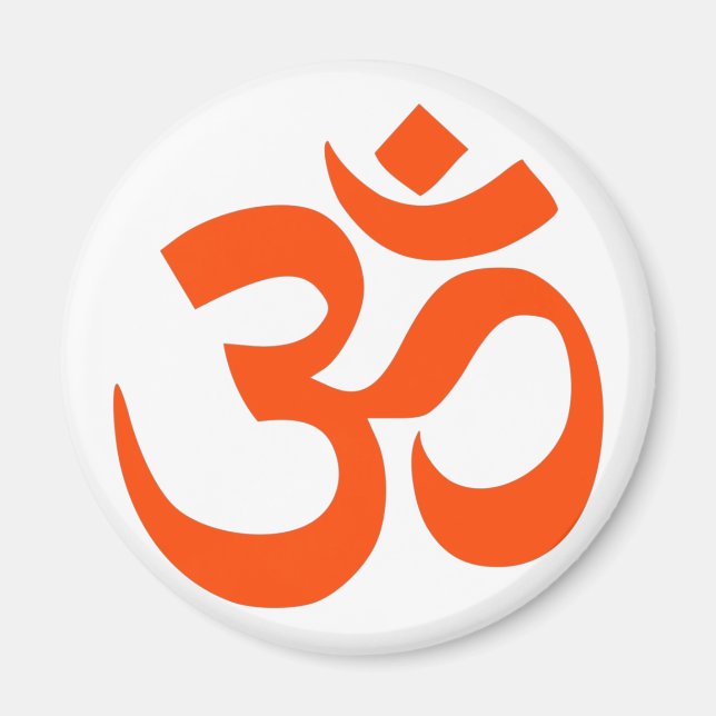 Indian Om Symbol Magnet (Vorne)