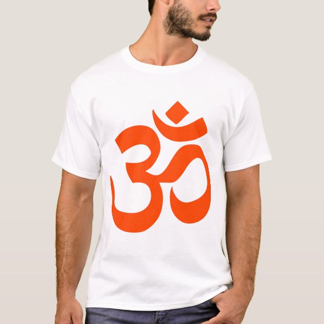 Indian Om Symbol T-Shirt (Vorderseite)