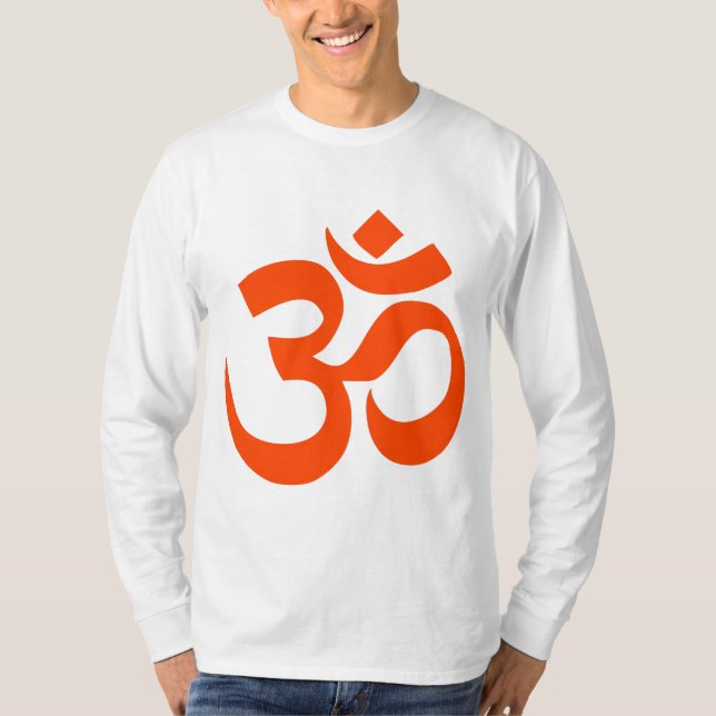 Indian Om Symbol T-Shirt (Vorderseite)