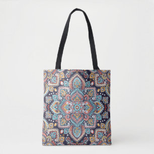 Indian Paisley: Ethnisches Mandala Muster