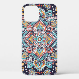 Indian Paisley: Ethnisches Mandala Muster Case-Mate iPhone Hülle