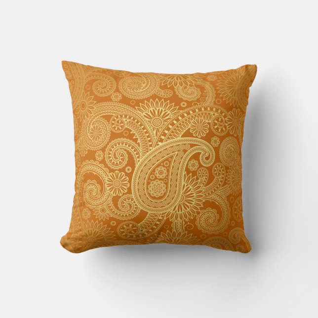 Indian Paisley Kissen (Vorderseite)