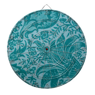 Indian Pattern (von William Morris) Dartboard Dartscheibe