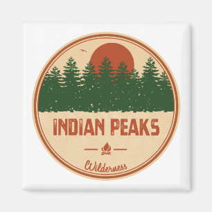 Indian Peaks Wilderness Colorado Magnet