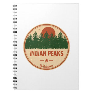 Indian Peaks Wilderness Colorado Notizblock