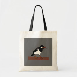 Indian Pied Myna Bird Art Tragetasche