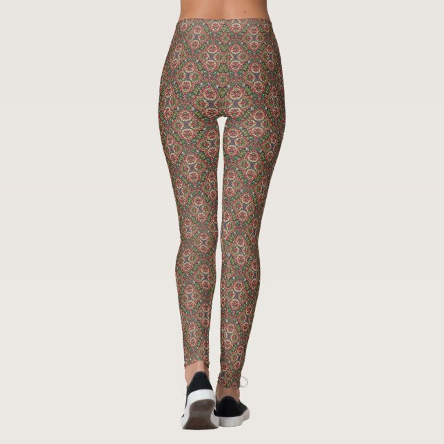Indian print leggings (Rückseite)