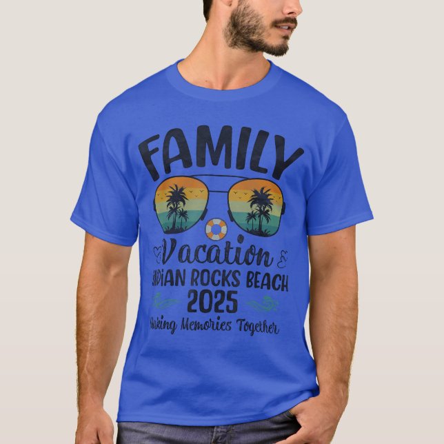 Indian Rocks Beach Florida Family Vacation 2025 Su T-Shirt (Vorderseite)